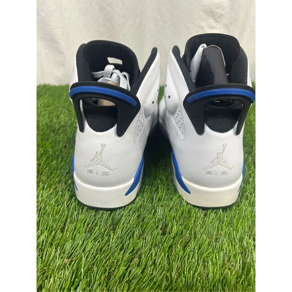 8.5 - OG box Jordan 6 Retro Sport Blue 384664-107 (2014) - Picture 4 of 7